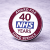 NHS 40 years Long Service Award