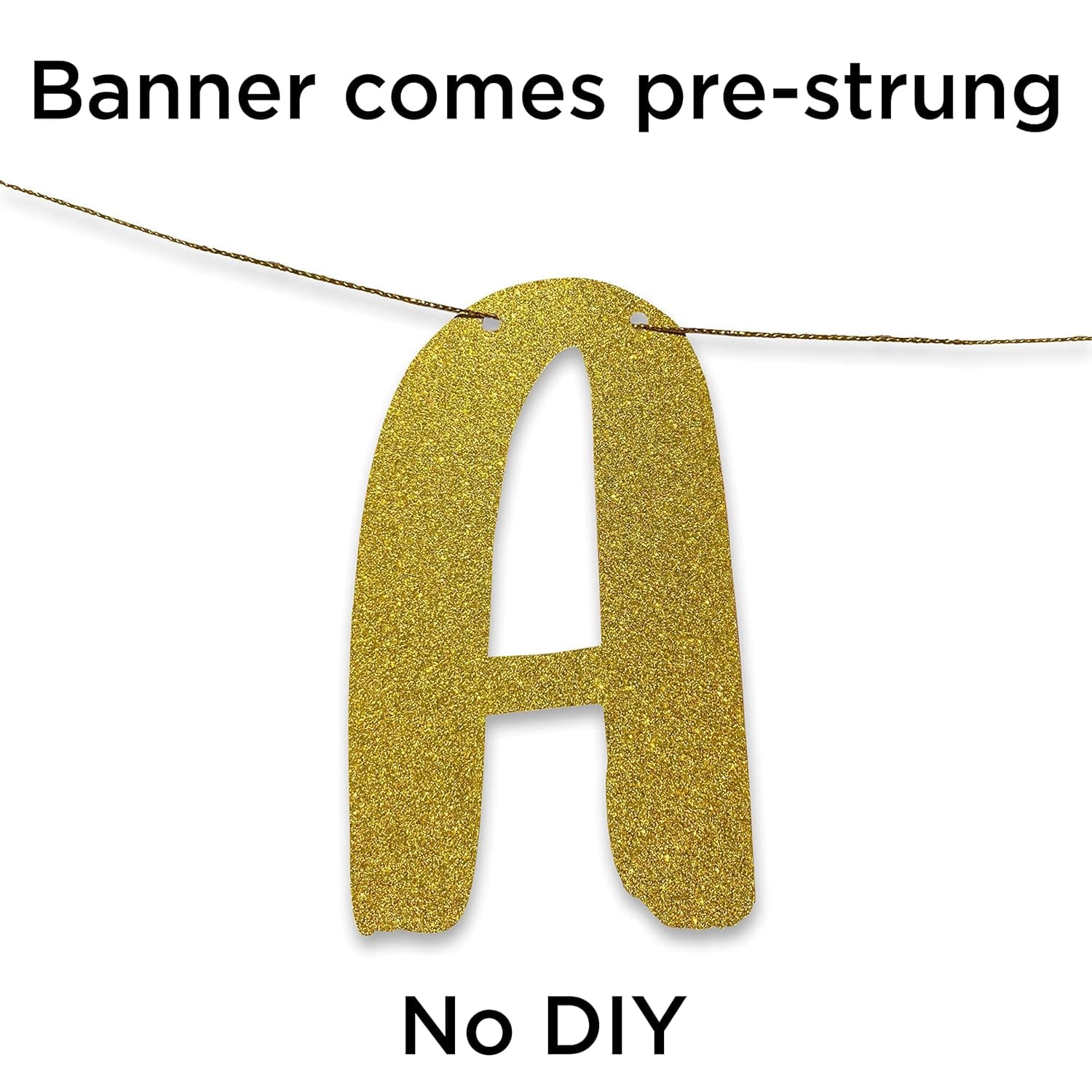 thumbnail image 2 of Cheers To 10 Years Banner - Black Glitter Anniversary Decor For 10th Birthday, Wedding Party Decorations 2 of 14