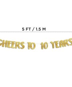 Cheers to 10 Years length