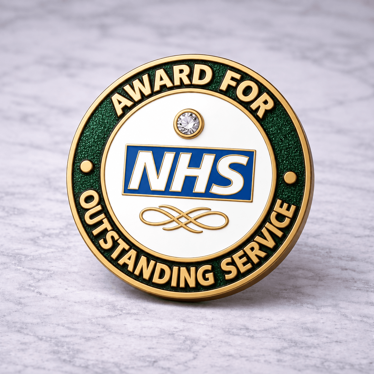 NHS Award for Outstanding Service Badge